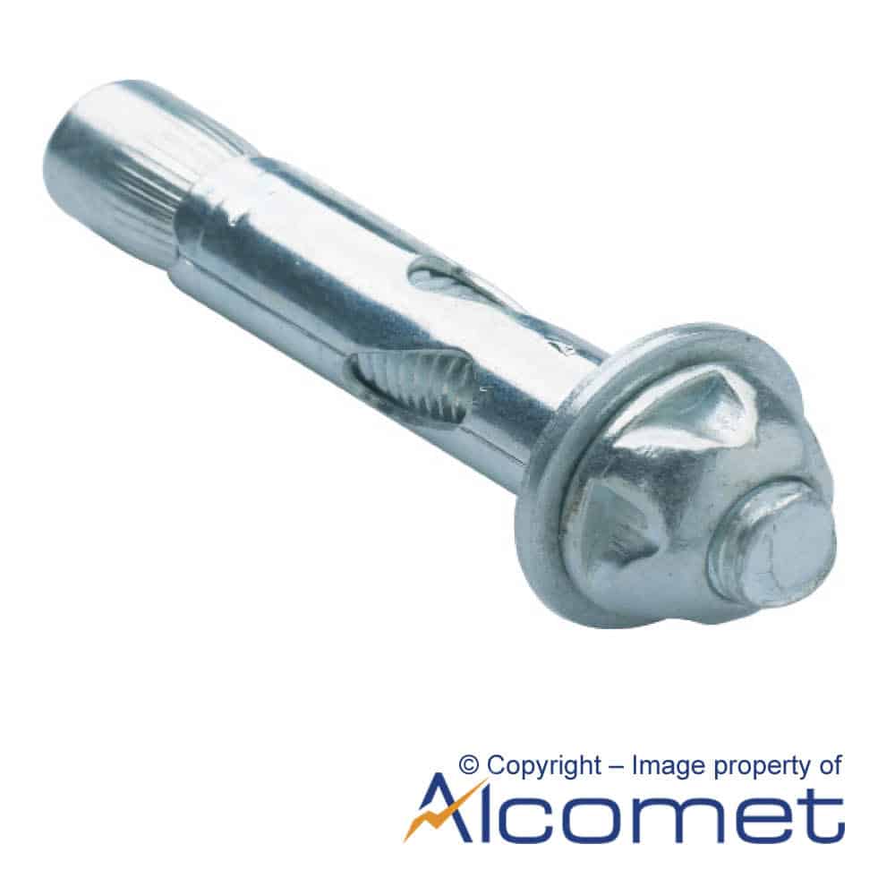 Sleeve Anchor Bright Zinc Plated Removable