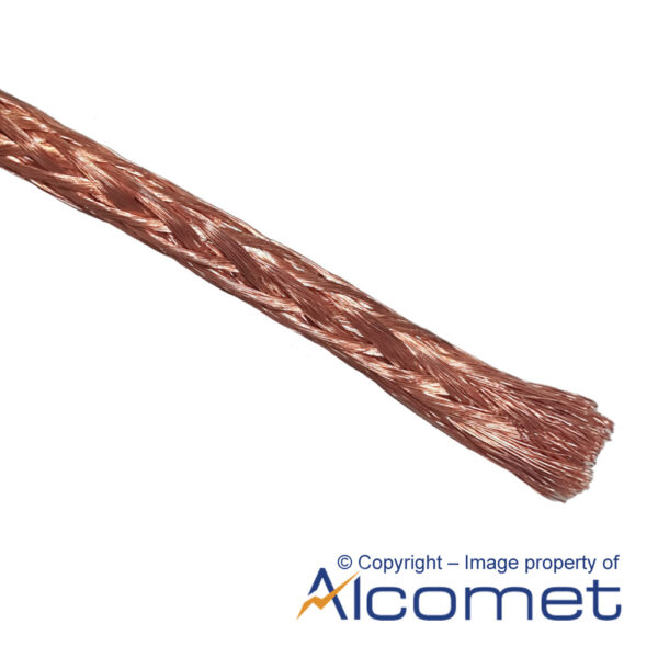 image of copper braid. round