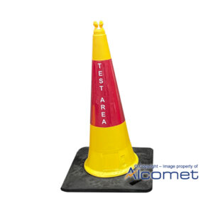 Red Test Area Cone Sleeve – Demarcation